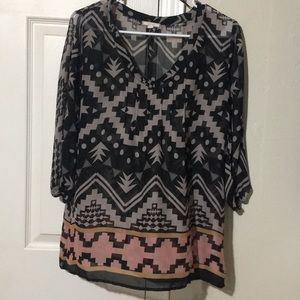 Light long sleeve blouse